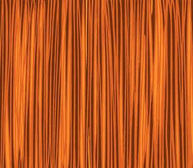 Background, strokes, simulating the texture of wood, orange-brown. 
