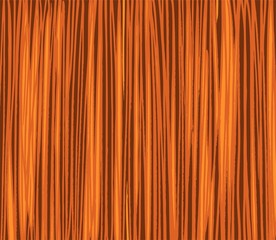 Background, strokes, simulating the texture of wood, orange-brown. 