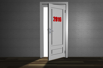 the door into the new year