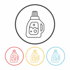 Detergents line icon