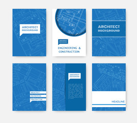 Set of corporate identity templates