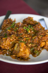 Manchurian gobi meal in Varkala