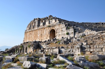 Fototapeta na wymiar Theater of Miletus