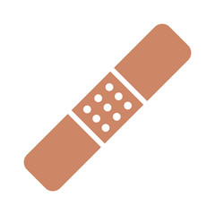 Bandage flat icon for app and website