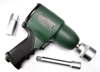 pneumatic, air impact wrench and nozzles