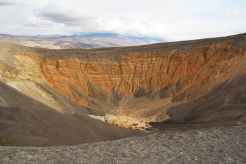 Ubehebe Crater in Death Valley National Park, California