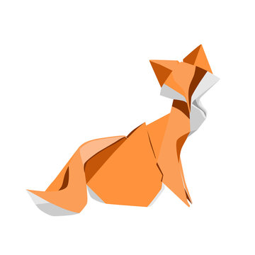 Origami Fox Design