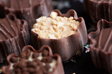 delicious chocolate candies