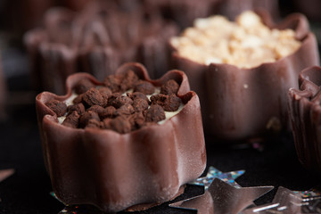 delicious chocolate candies