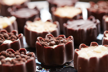 delicious chocolate candies