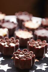 delicious chocolate candies