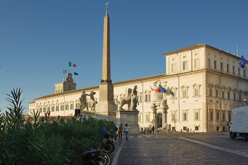 Fototapeta na wymiar ITALY, ROME: National Monument to Victor Emmanuel II, October 03, 2012