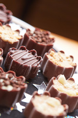 delicious chocolate candies