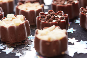 delicious chocolate candies