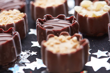 delicious chocolate candies