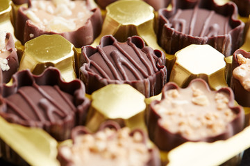 delicious chocolate candies