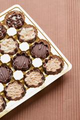 delicious chocolate candies