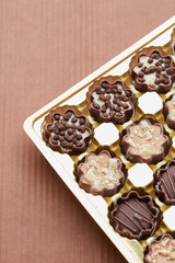 delicious chocolate candies