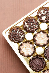 delicious chocolate candies