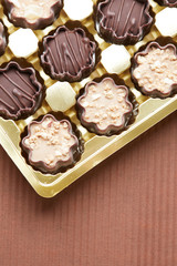 delicious chocolate candies