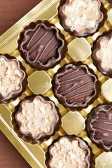 delicious chocolate candies