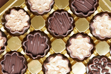 delicious chocolate candies