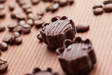 delicious chocolate candies