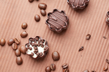 delicious chocolate candies