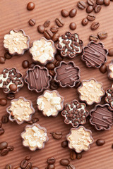 delicious chocolate candies