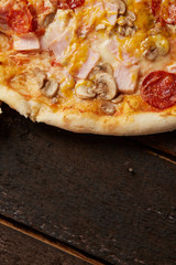 pizza close up