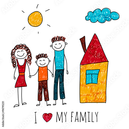 Free Free 122 Family Drawing Svg SVG PNG EPS DXF File