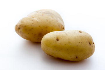 Stethoscope and potato