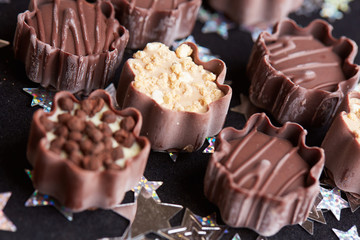delicious chocolate candies