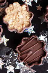 delicious chocolate candies