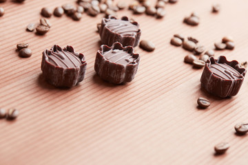 delicious chocolate candies