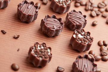 delicious chocolate candies