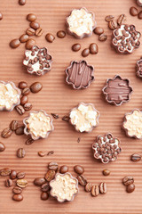 delicious chocolate candies