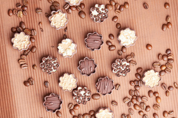 delicious chocolate candies