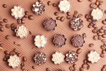 delicious chocolate candies