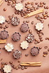 delicious chocolate candies