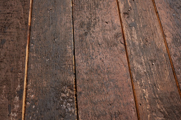 Fototapeta premium texture of a dark wooden board