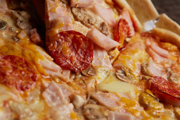 pizza close up
