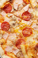 pizza close up