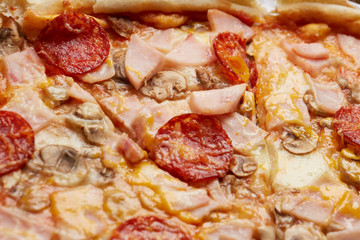 pizza close up