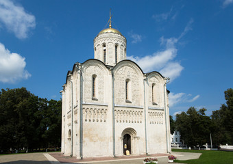 Fototapeta na wymiar Dmitrievsky cathedral