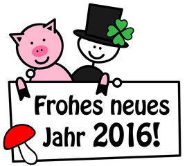 Frohes neuse Jahr 2016