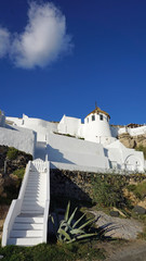 traditional greece village vlichada on santorini
