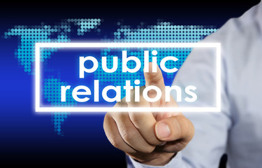Public Relation Business Concept