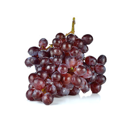 grapes isolated on white background