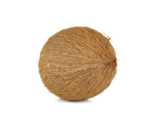 Coconut isolated on white